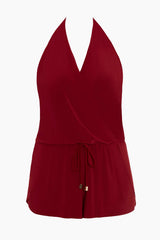 Plus Size Bianca Romper Merlot | Miraclesuit