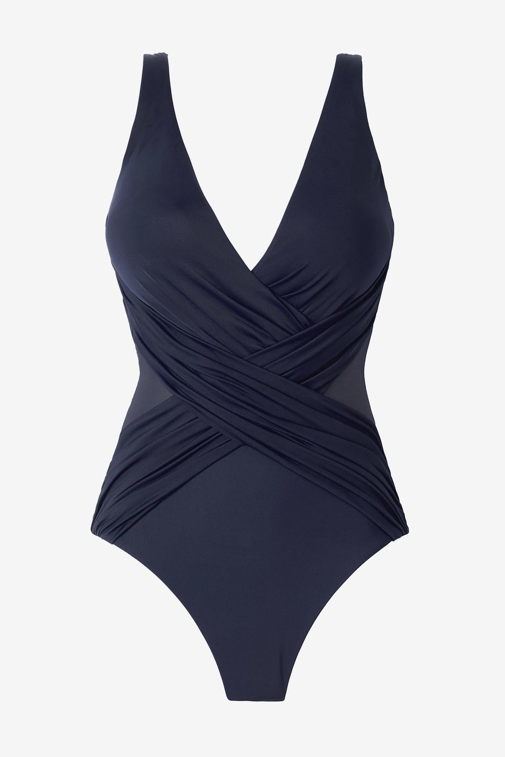 Plus Size Crossover One Piece Mulberry | Miraclesuit