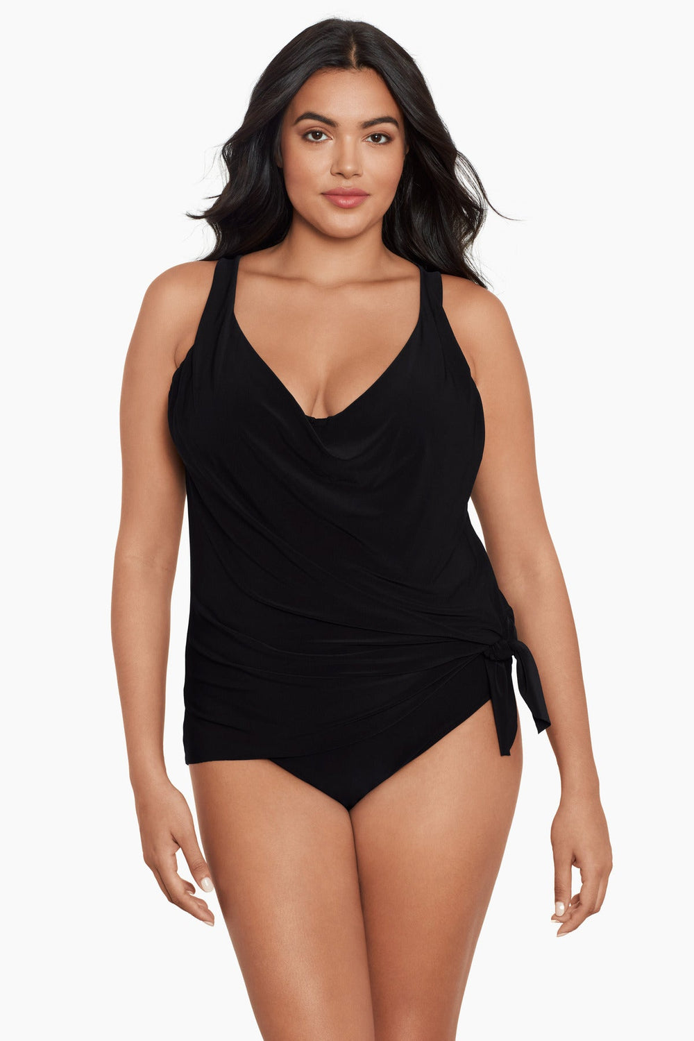 Magicsuit Plus Size Winnie Tankini Black | Miraclesuit