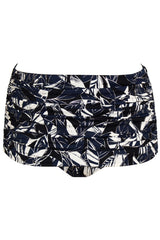 Shimmer Shadows Norma Jean Retro Swim Bottom Silver | Miraclesuit