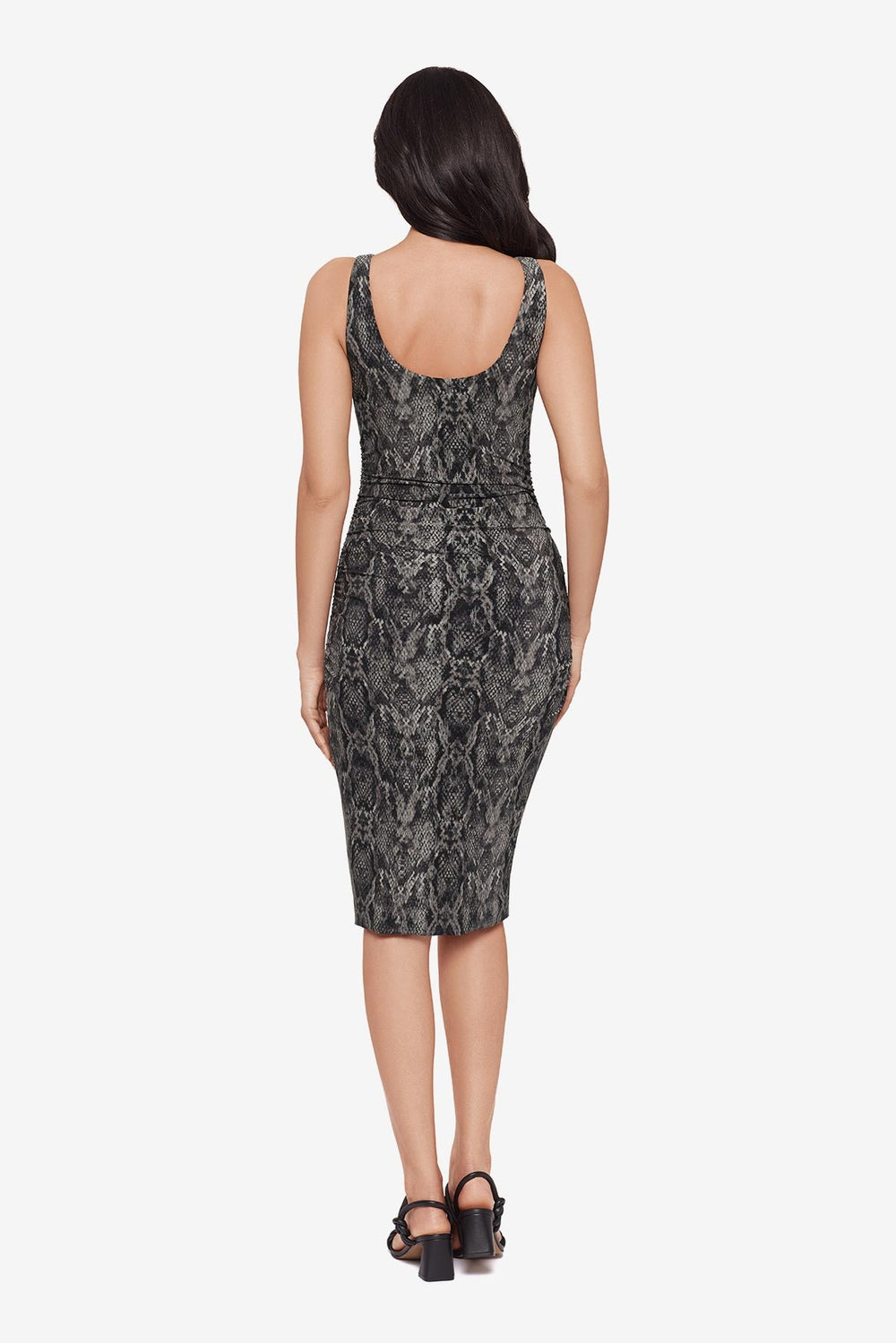 Body by Regi Shaping Dress In Serpiente Black/Multi | Miraclesuit