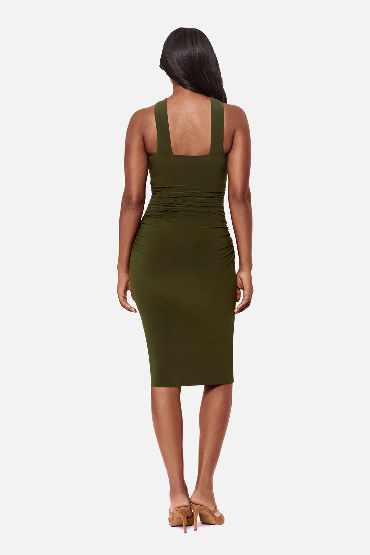 Body by Idol Shaping Dress in Nori Nori | Miraclesuit