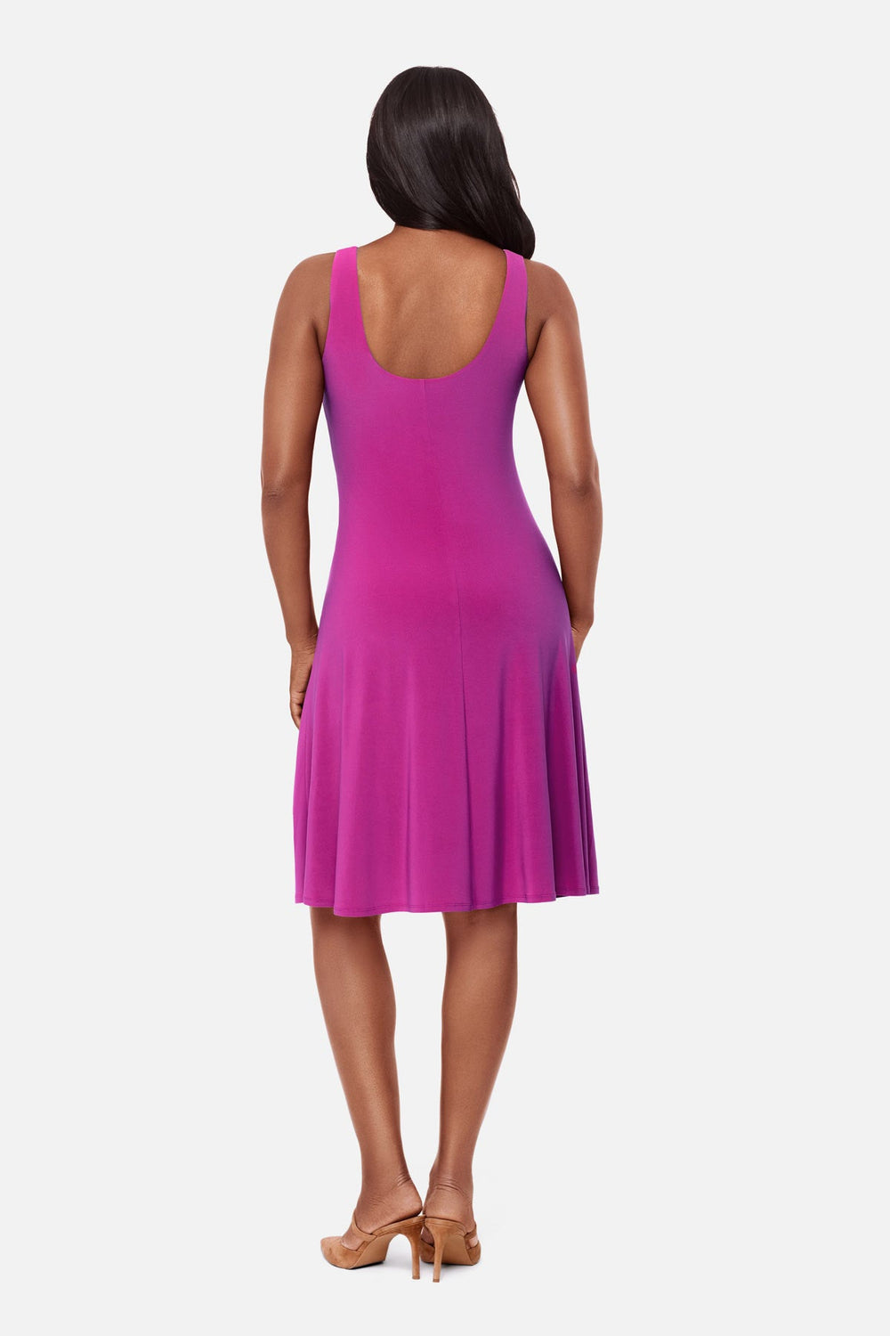 Remi Fit & Flair Shaping Dress in Framboise Framboise | Miraclesuit