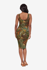 Body by Suki Shaping Dress in Kashmir Multi | Miraclesuit