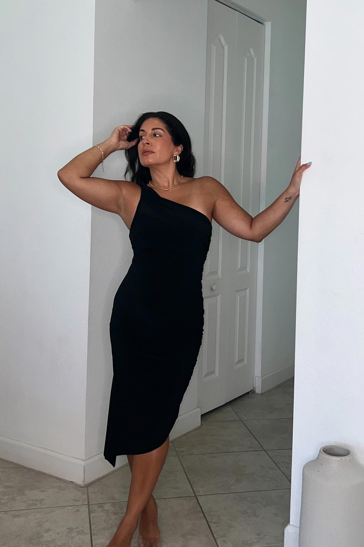 Body by Jeni Shaping Dress in Black Black | Miraclesuit