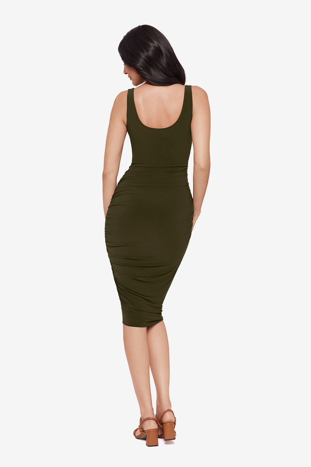 Body by Suki Shaping Dress in Nori Nori | Miraclesuit