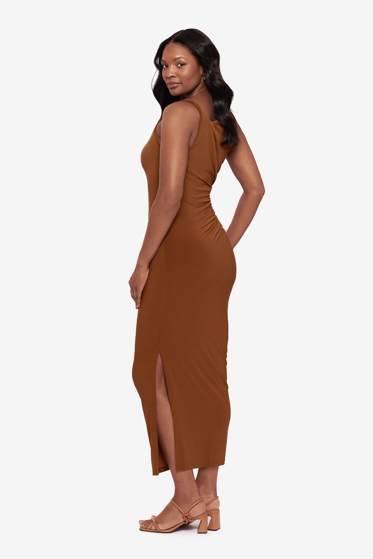 Body by Maxi Shaping Dress in Bronze Bronze | Miraclesuit
