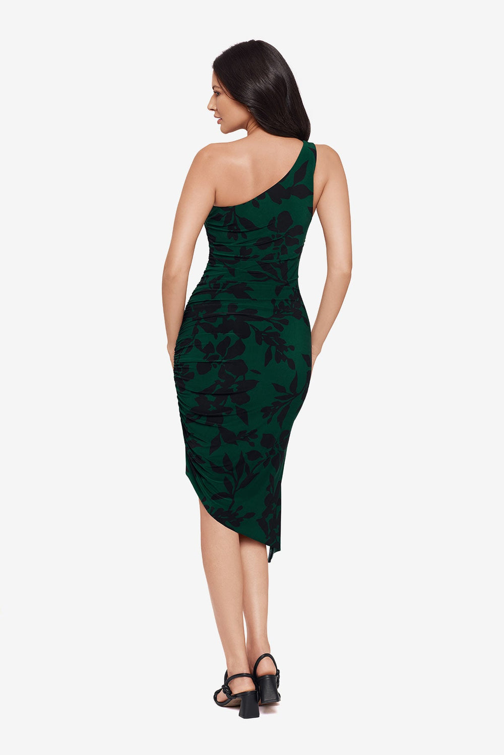 Body by Jeni Shaping Dress in Petalos Black/Multi | Miraclesuit