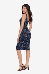 Body by Regi Shaping Dress In Sodalite Blue/Multi | Miraclesuit