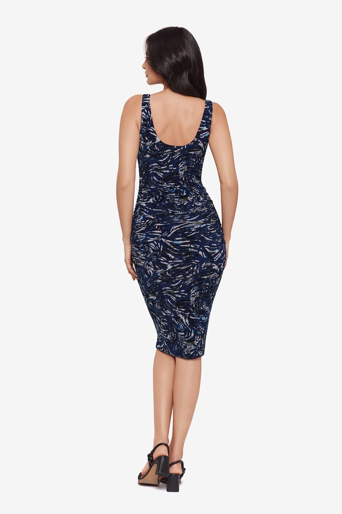 Body by Regi Shaping Dress In Sodalite Blue/Multi | Miraclesuit