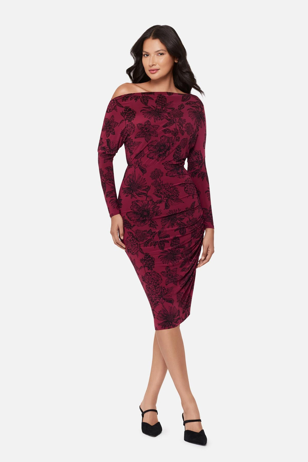 Niki Shaping Dress in Sketch Sketch | Miraclesuit