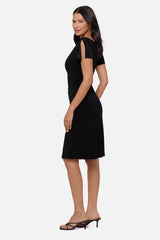 Body by Zari Shaping Dress in Black Black | Miraclesuit