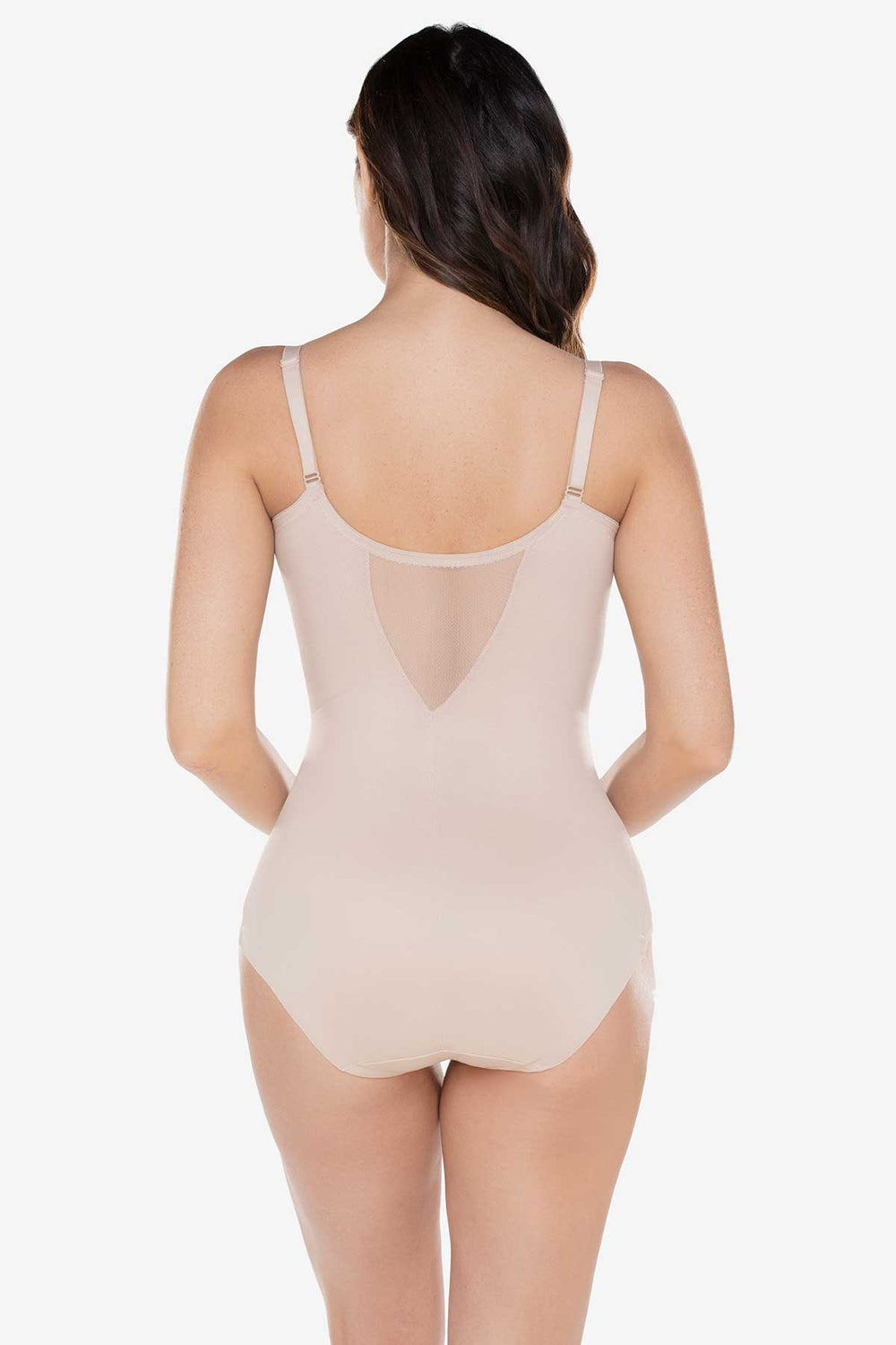 Extra Firm Sexy Sheer Shaping Bodybriefer Black | Miraclesuit