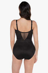 Extra Firm Sexy Sheer Shaping Bodybriefer Black | Miraclesuit