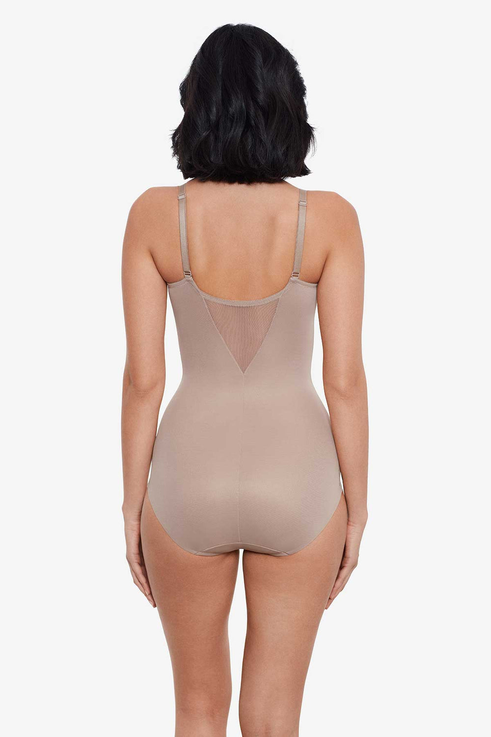 Extra Firm Sexy Sheer Shaping Bodybriefer Black | Miraclesuit