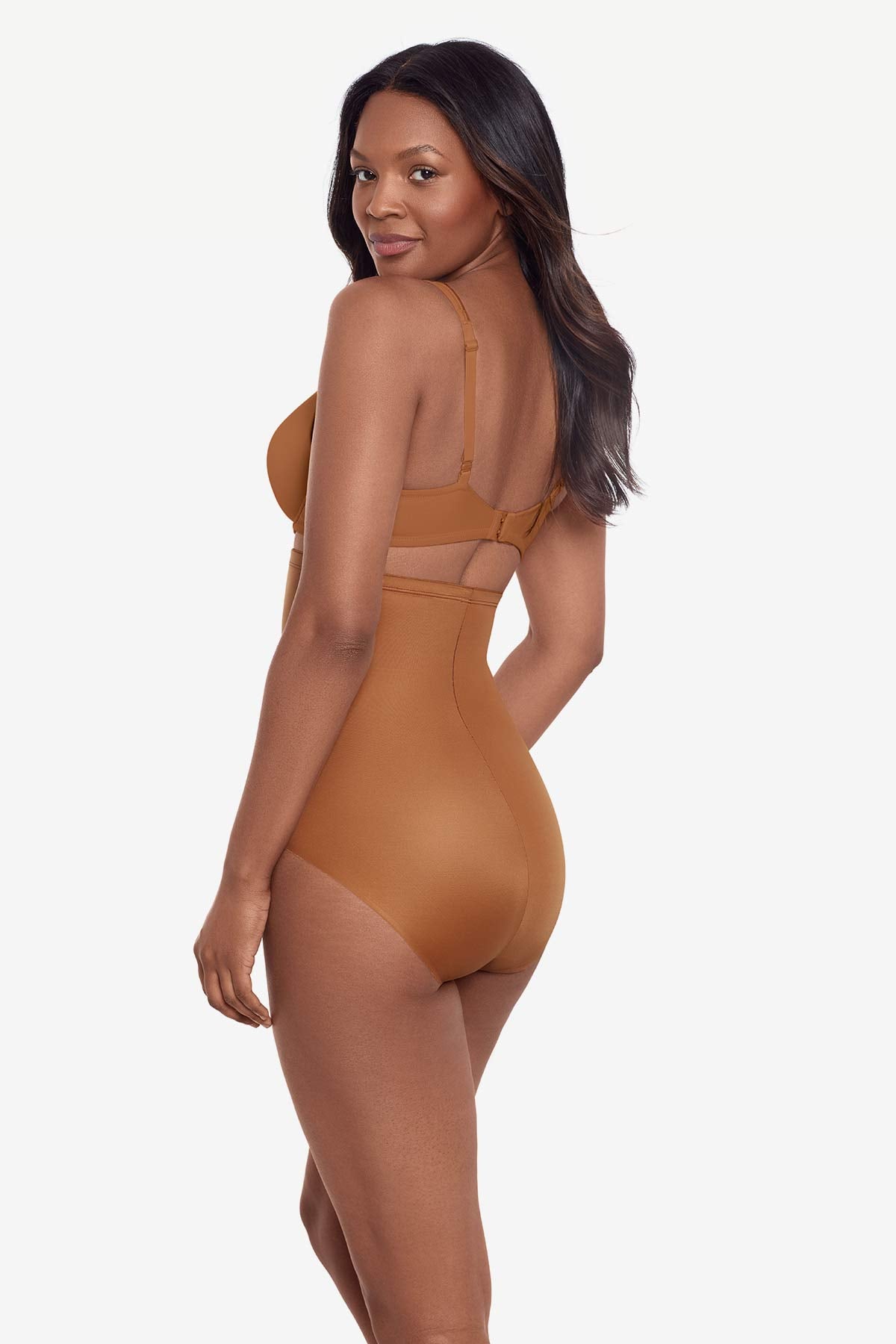 Tummy Tuck High-Waisted Shaping Brief Warm Beige/Nude | Miraclesuit
