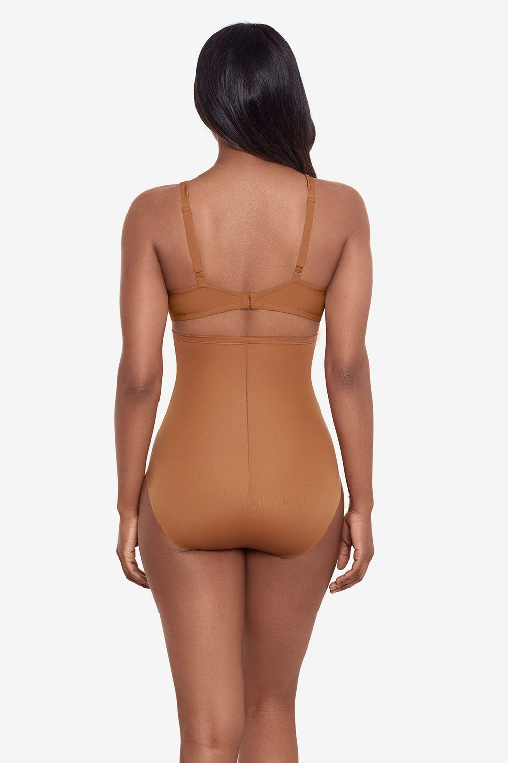 Tummy Tuck High-Waisted Shaping Brief Warm Beige/Nude | Miraclesuit