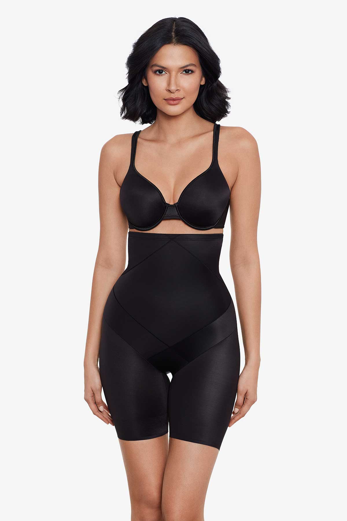 Tummy Tuck High-Waist Thigh Slimmer Warm Beige/Nude | Miraclesuit