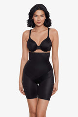 Tummy Tuck High-Waist Thigh Slimmer Warm Beige/Nude | Miraclesuit