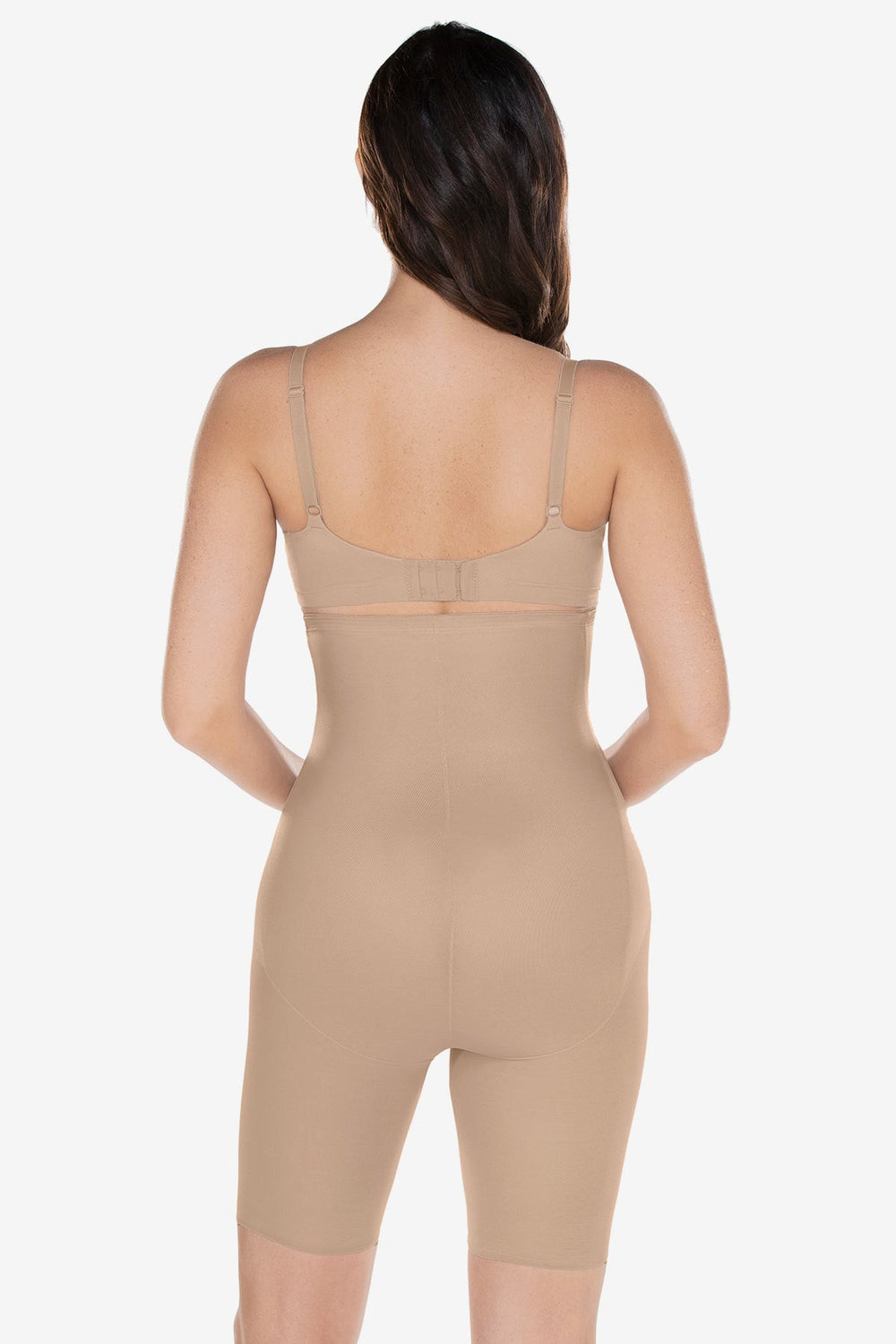Hi Waist Long Leg Shaper Black | Miraclesuit