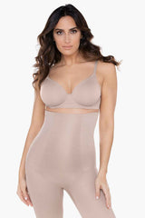 Hi Waist Long Leg Shaper Black | Miraclesuit
