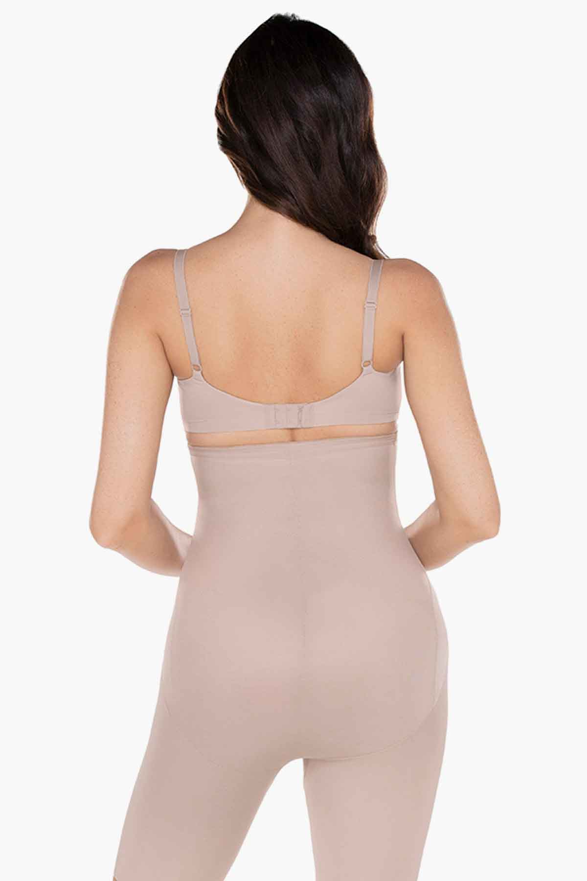 Hi Waist Long Leg Shaper Black | Miraclesuit