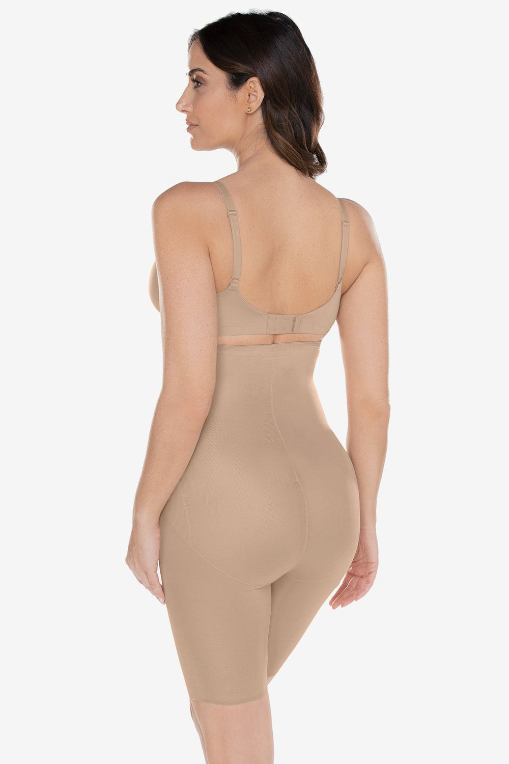 Hi Waist Long Leg Shaper Black | Miraclesuit