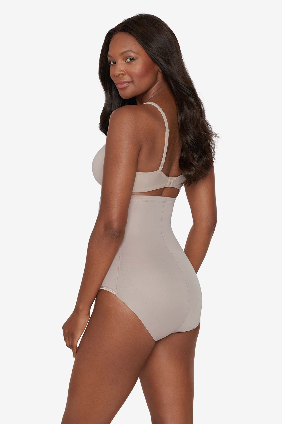 Hi-Waist Brief Firm Control Black | Miraclesuit