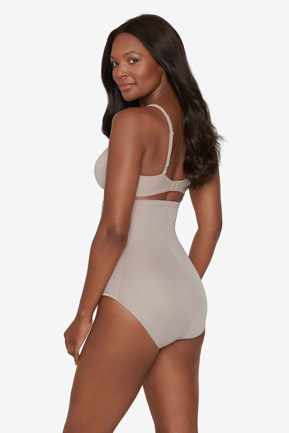Hi-Waist Brief Firm Control Black | Miraclesuit