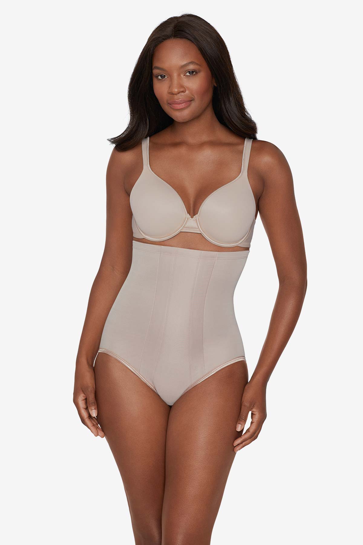 Hi-Waist Brief Firm Control Black | Miraclesuit