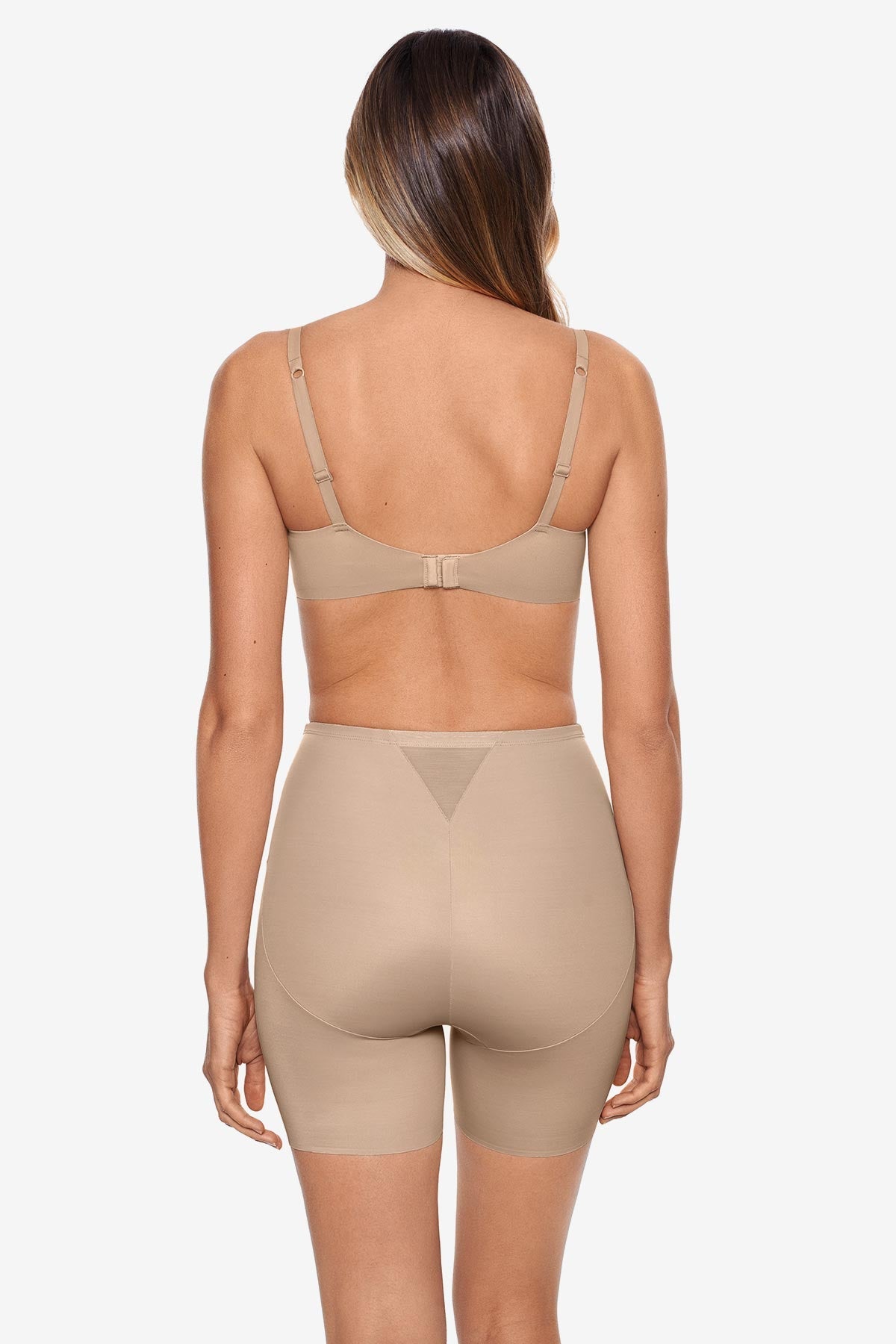 Waistline Bike Short Warm Beige/Nude | Miraclesuit