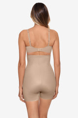 High Waist Boyshort Warm Beige/Nude | Miraclesuit