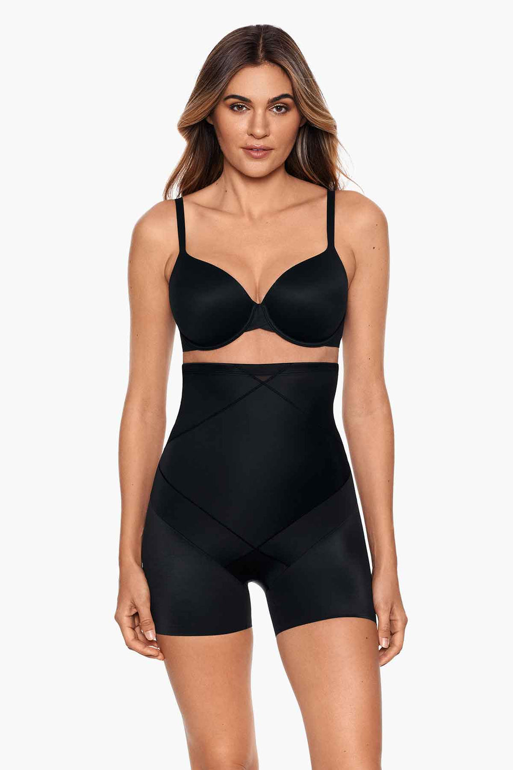 High Waist Boyshort Warm Beige/Nude | Miraclesuit