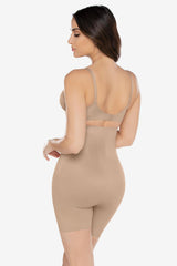 Flexible Fit&reg; Firm Control High-Waist Thigh Slimmer Warm Beige/Nude | Miraclesuit