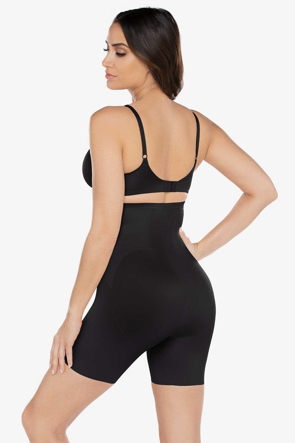 Flexible Fit&reg; Firm Control High-Waist Thigh Slimmer Warm Beige/Nude | Miraclesuit