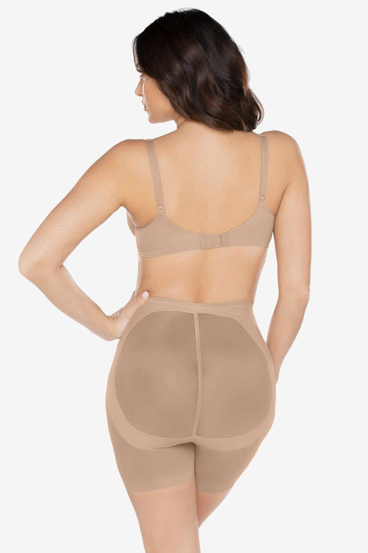 Sheer Derriere X-Firm Lift Boyshort Black | Miraclesuit