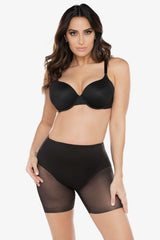 Sheer Derriere X-Firm Lift Boyshort Black | Miraclesuit