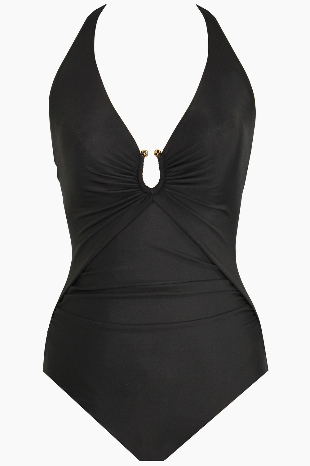 Razzle Dazzle Bling One Piece Swimsuit Black | Miraclesuit