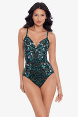 Bijoux Captivate One Piece Swimsuit Black/Multi | Miraclesuit