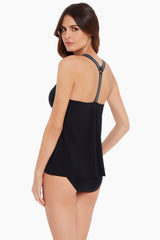 Magicsuit Star Studded Carly Tankini Black | Miraclesuit