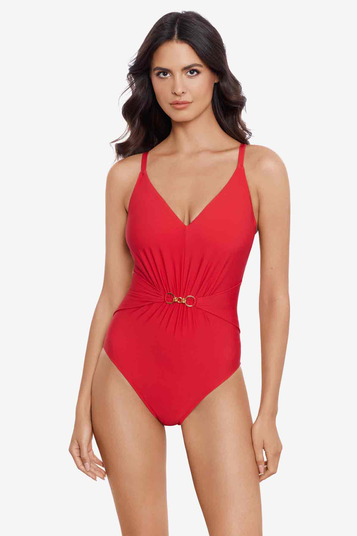 Magicsuit Chain Link Gianna One Piece Swimsuit Black | Miraclesuit