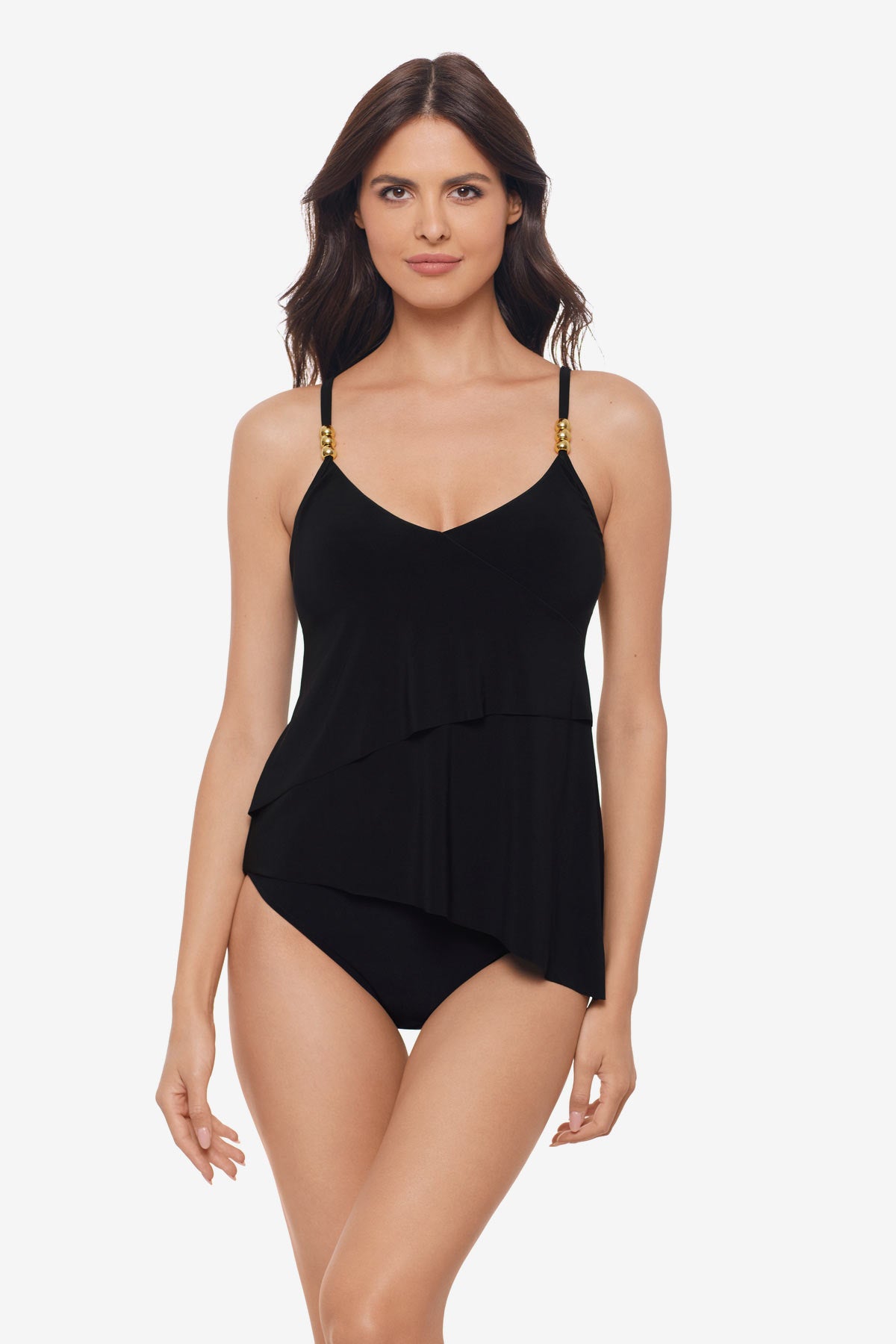 Magicsuit Solid Elsa Tankini Top Napier | Miraclesuit
