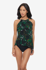 Magicsuit Palmetto Regina Tankini Top Green/Multi | Miraclesuit