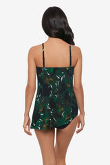 Magicsuit Palmetto Regina Tankini Top Green/Multi | Miraclesuit