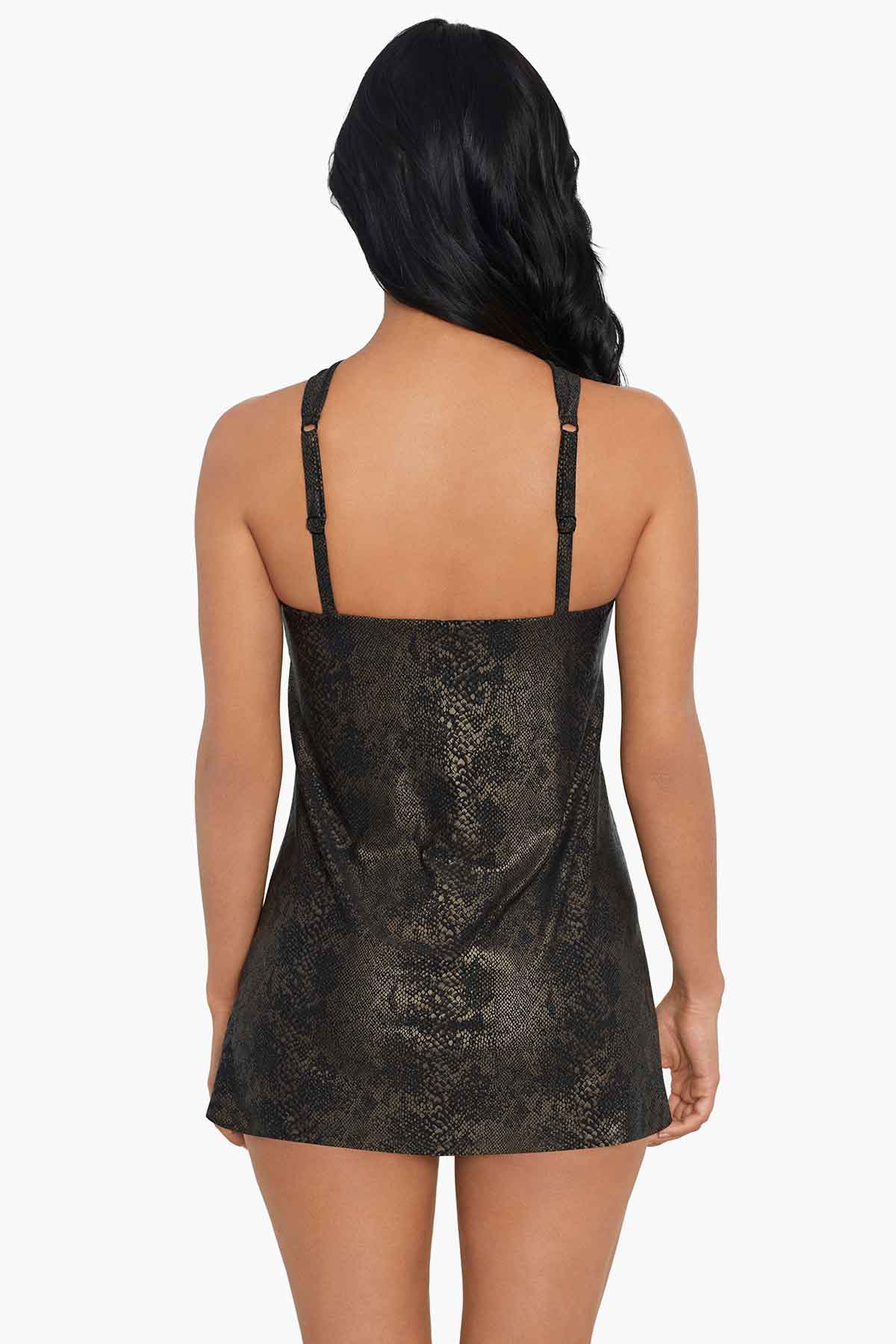 Magicsuit Xantu Beverly One Piece Swimsuit Black/Brown | Miraclesuit