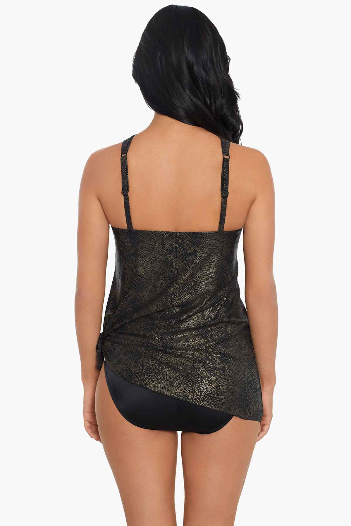 Magicsuit Xantu Beverly One Piece Swimsuit Black/Brown | Miraclesuit