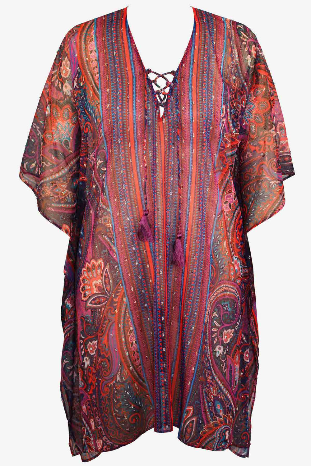 Dynasty Caftan Swim Cover Up Multi | Miraclesuit