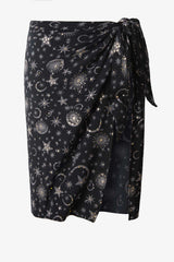 Sarong Cover Up in Lucky Stars Black/Gold | Miraclesuit
