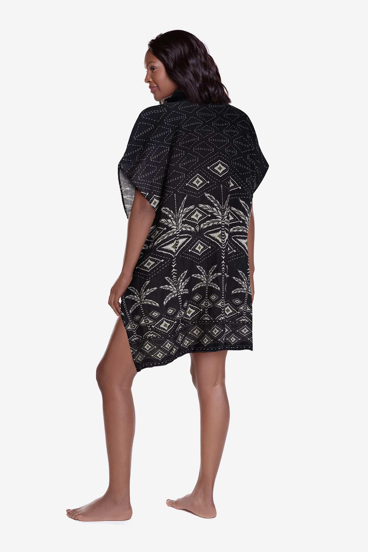 Beach Shirt Cover Up in Perla Palma Perla Palma | Miraclesuit