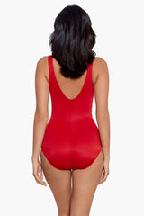Rock Solid Cherie One Piece Swimsuit Cayenne | Miraclesuit